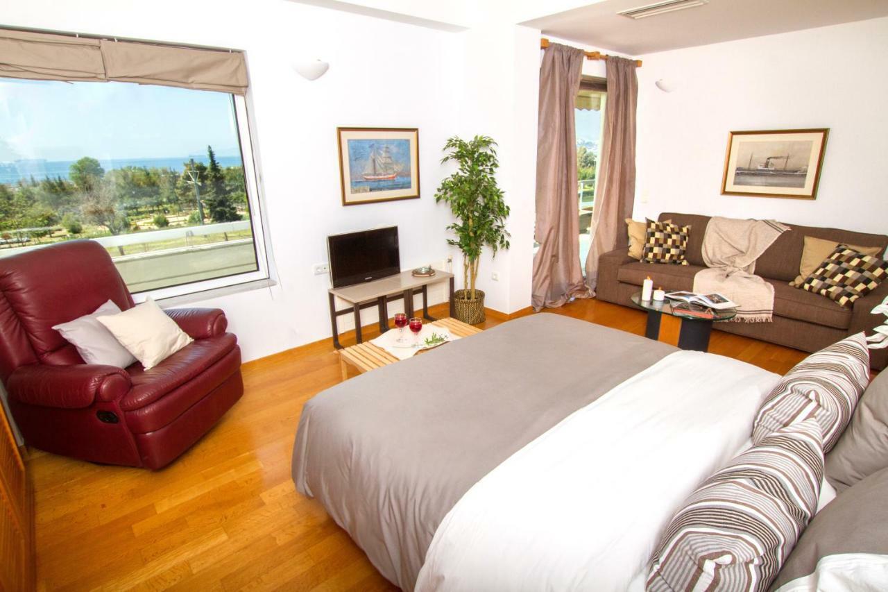 Athens Luxurious Apartment - Sea View! Exterior photo