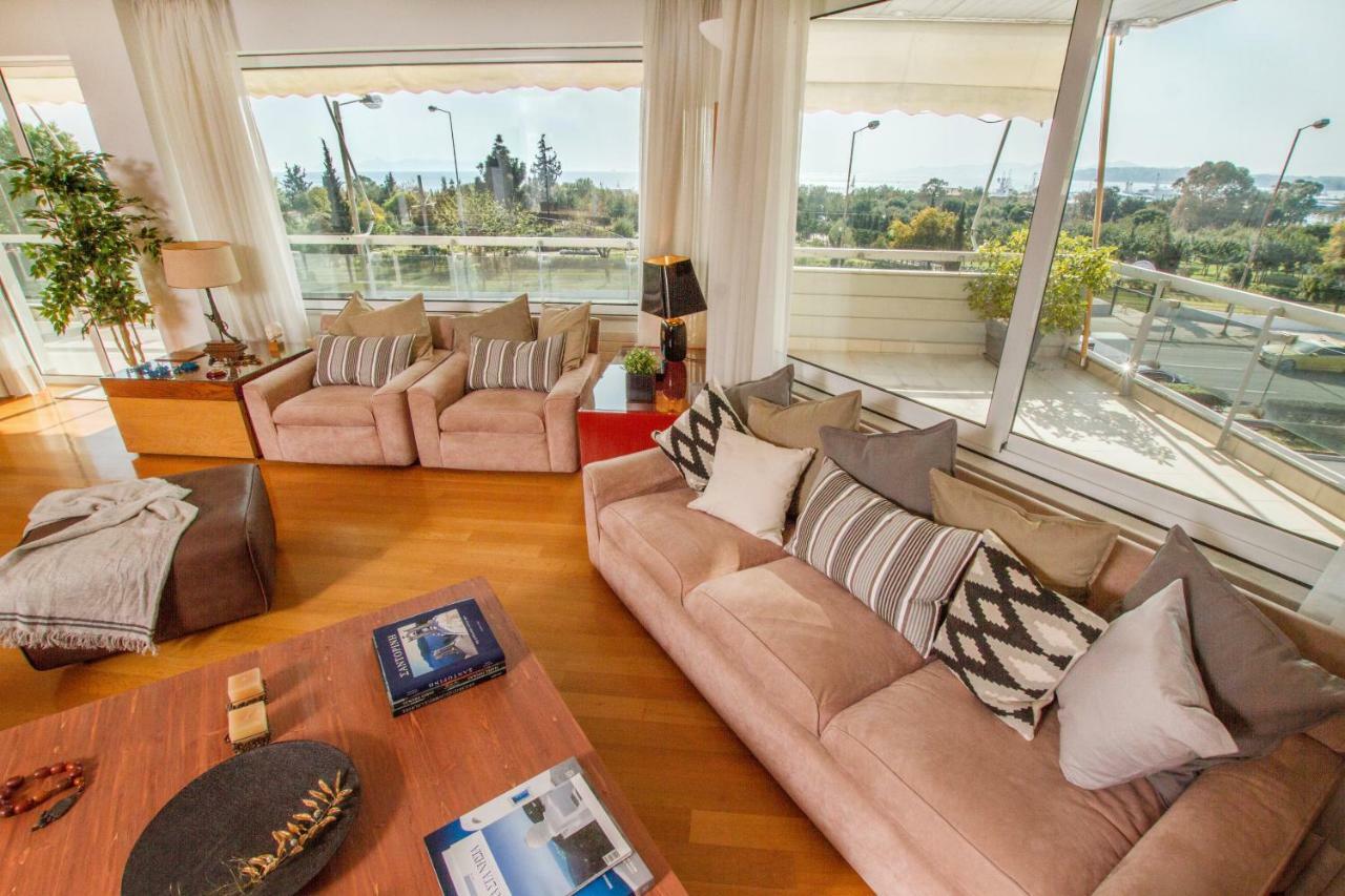 Athens Luxurious Apartment - Sea View! Exterior photo