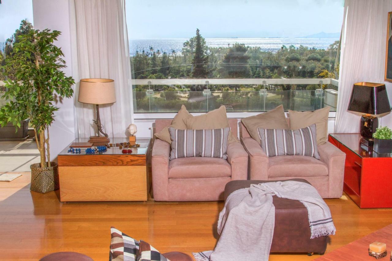 Athens Luxurious Apartment - Sea View! Exterior photo